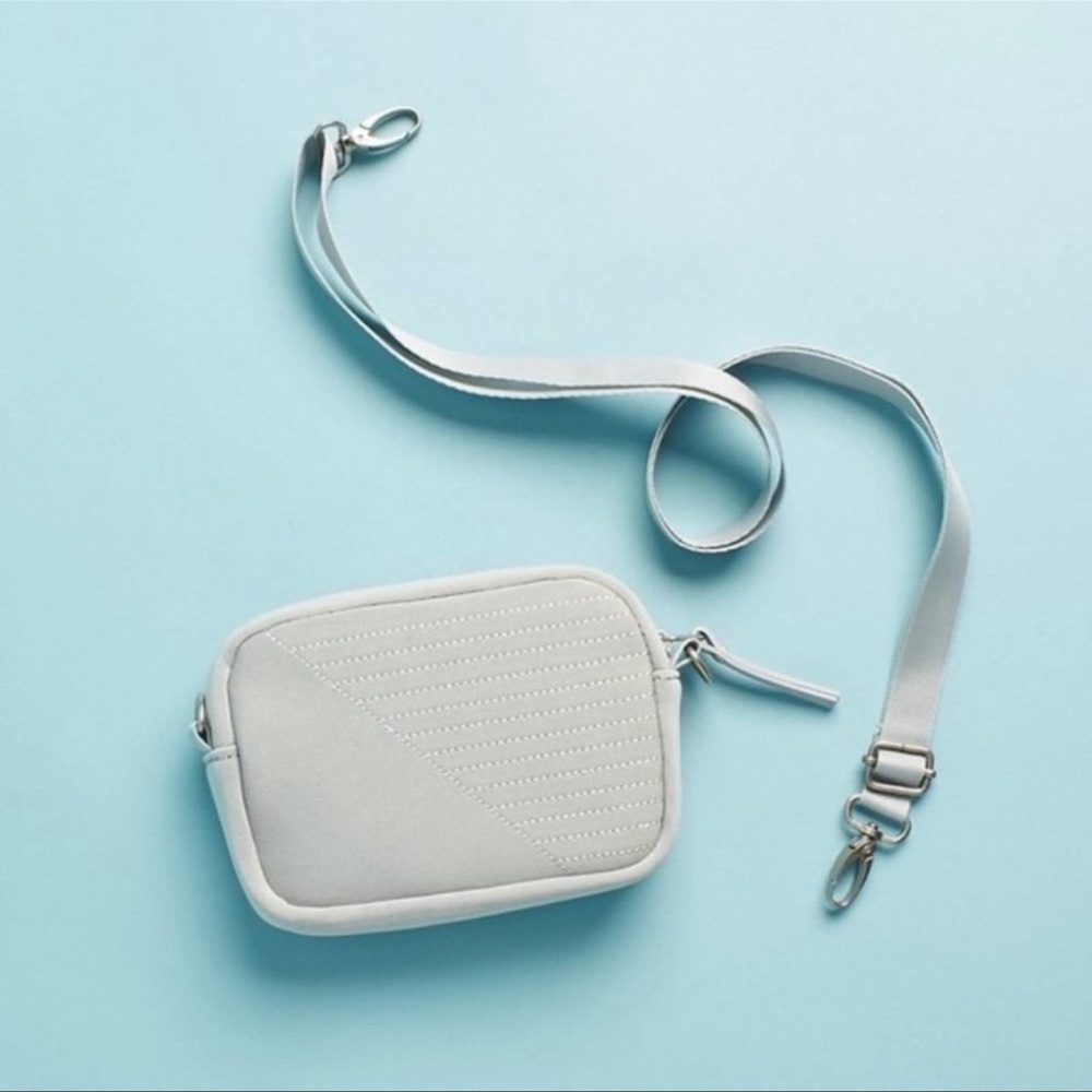 Vooray Sidekick Gray Moto Crossbody